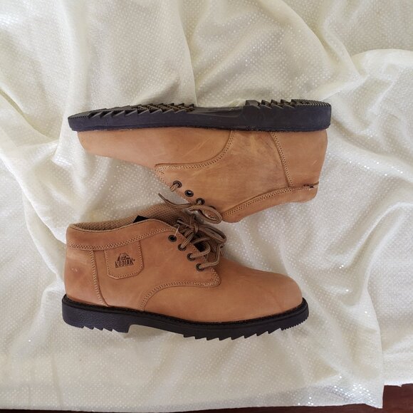 Men's KODIAK Leather Comfortzone shoes. Hiker or Work - Picture 2 of 10